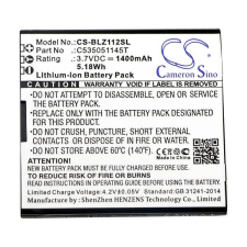  C535051145T Telefon akkumulátor 1400 mAh mobiltelefon akkumulátor