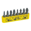 C.K. T4522 Csavarhúzó bit készlet 8 részes PH 0  1  2  3 und PZD 0  1  2  3 (T4522)
