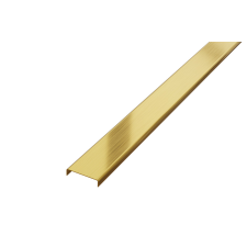  C Profil - Szálcsiszolt Arany - 40mm széles építőanyag