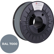 C-Tech PREMIUM LINE PLA 3D nyomtatószál, tündérszürke RAL7000 nyomtató kellék