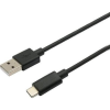 C-Tech USB 2.0 Type C Átalakító Fekete 2m CB-USB2C-20B (CB-USB2C-20B)