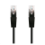 C-Tech UTP CAT5E Összekötő Fekete 50cm CB-PP5-05BK