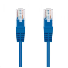 C-Tech UTP CAT5E Összekötő Kék 1m CB-PP5-1B kábel és adapter