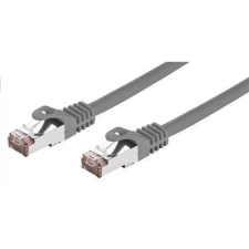 C-Tech UTP CAT6 Összekötő Szürke 1m CB-PP6F-1 kábel és adapter