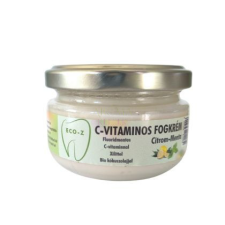  C-vitaminos fogkrém (üvegben) - citrom-menta ízű fogkrém