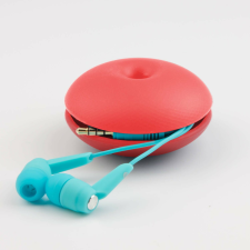 Cable Candy CC002 Szilikon headset kábelrendező - Piros audió kellék
