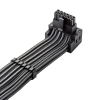 CableMod Adapterkábel Cablemod C-Series Pro  - B Verzió, 90°, 16 pin - 4x 8 pin PCIe, Carbon