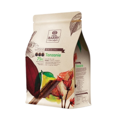 CACAO BARRY Tanzanie étcsokoládé, 75%, 1kg sütés és főzés