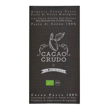 Cacao Crudo nyers étcsokoládé 100%, 50 g  *IT-BIO-006 tanúsítvány csokoládé és édesség