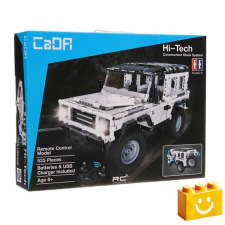CaDA C51004W - Távirányítós Off-road terepjáró - 100% technic-kompatibilis építőjáték barkácsolás, építés