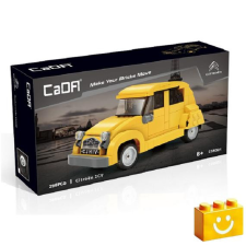 CaDA C55021W - Citroen 2CV - kacsa építőjáték - 100% kompatibilis minden más kedvelt márkával barkácsolás, építés