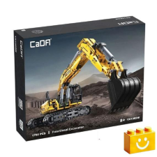 CaDA C61082W - Kotrógép - Exkavátor - 100% technic-kompatibilis építőjáték barkácsolás, építés
