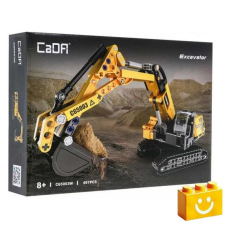  CaDA C65003W - Markológép -Exkavátor - 100% technic-kompatibilis építőjáték barkácsolás, építés