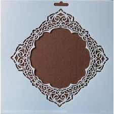  Cadence stencil, mérete: 15x15 cm dekorációs kellék