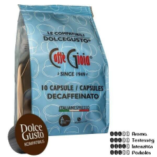  Caffé Gioia kávékapszula dolce gusto kávégépekkel kompatibilis koffeinmentes 10 db kávé