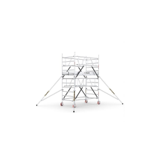  CAGSAN gurulóállvány Protube LN (180)-Munkamagasság: 4,3m létra és állvány