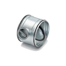 Cairox AKH pillangószelep fém karral ∅100 - Belső gumírozással hűtés, fűtés szerelvény