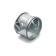 Cairox KDK pillangószelep fém karral ∅125 - Belső gumírozás nélkül hűtés, fűtés szerelvény