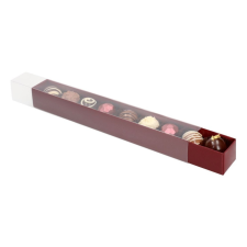 Cake Masters Cake-Masters bonbon doboz, piros, 10 db-os, 30×3 cm sütés és főzés
