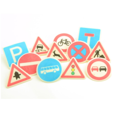  Cake-Masters cukor dekoráció – Közlekedési táblák sütés és főzés