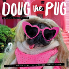 CAL 25 DOUG THE PUG 2025 WALL – WALL naptár, kalendárium