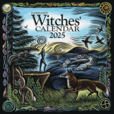 CAL 25 LLEWELLYNS WITCHES CALENDAR – WALL naptár, kalendárium