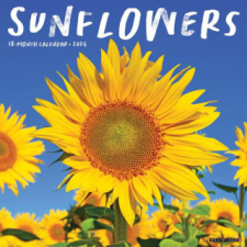  CAL 25 SUNFLOWERS 2025 WALL – WALL naptár, kalendárium