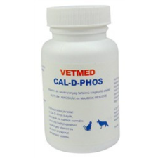 Cal-D-Phos Cal d phos tabletta 75 db , Magyarországi gyártás vitamin, táplálékkiegészítő kutyáknak