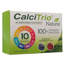 Calcitrio Naturel filmtabletta 50db vitamin és táplálékkiegészítő
