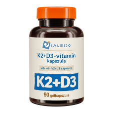 Caleido Caleido k2+d3-vitamin gélkapszula 90 db vitamin és táplálékkiegészítő