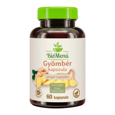 Caleido IT-Outsource Kft. BioMenü BIO Gyömbér kapszula 60db vitamin és táplálékkiegészítő