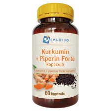  Caleido KURKUMIN + PIPERIN FORTE kapszula 60 db vitamin és táplálékkiegészítő