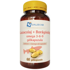 Caleido Lazacolaj+borágóolaj omega 3-6-9 gélkapszula 60db vitamin és táplálékkiegészítő
