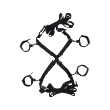  CALEXOTICS – Stílusos ágykötöző készlet bilincs, kötöző