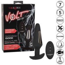 CalExotics Volt Flare anál vibrátor, elektrostimulációval, távirányítóval vibrátorok