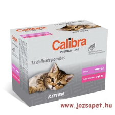  Calibra cat premium kitten alutasakos multipack 12*100g macskaeledel