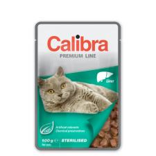  Calibra Cat Premium Sterilised Liver 100g macskaeledel
