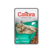 Calibra Cat Premium tasakos eledel ivartalanított macskáknak májjal 100 g macskaeledel