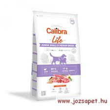 Calibra Dog Life Junior Small&Medium Breed Lamb 2,5kg kutyaeledel