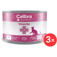 Calibra VD Cat konzerv Struvit 3 × 200 g macskaeledel