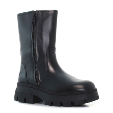 Calvin Klein Chunky Combat Zip fekete női bokacsizma Méret:38 női csizma, bakancs