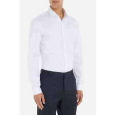 Calvin Klein férfi ing K10K112104 44 IT Fehér férfi ing
