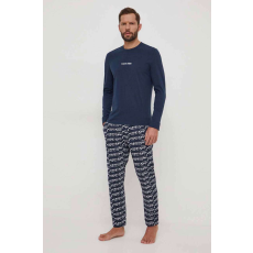 Calvin Klein férfi pizsama 000NM2184E S INTL Fehér/Navy