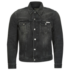 Calvin Klein Jeans Farmerkabátok KLEIN BLACK CLASSIC TRUCKER Fekete EU M