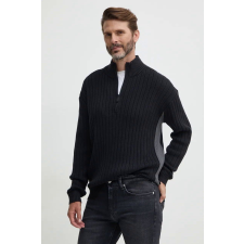 Calvin Klein Jeans férfi pulóver J30J326199 XL INTL Fekete férfi pulóver, kardigán