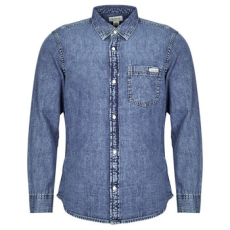 Calvin Klein Jeans Hosszú ujjú ingek CASUAL CLASSIC Kék EU L