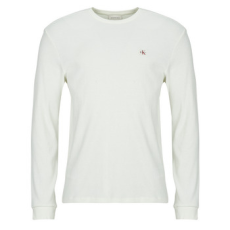 Calvin Klein Jeans Hosszú ujjú pólók LS WAFFLE BADGE CREWNK TEE Fehér EU L