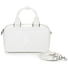 Calvin Klein Jeans Kézitáskák BOLD CK BAULETTO CROSSBODY Fehér Egy méret