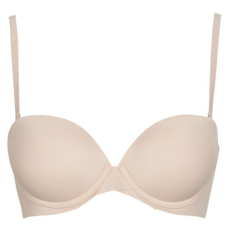 Calvin Klein Jeans Párnázott PUSH UP STRAPLESS Bézs US 34A