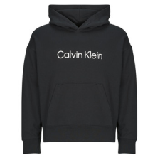 Calvin Klein Jeans Pulóverek LS STANDARD LOGO PREMIUM TERRY P Fekete EU XL férfi pulóver, kardigán